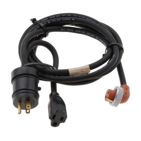 Zerostart Weatherproof Power Cord - Parallel Y Cord, 120V, 15A, 10'X1' 8608792